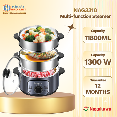 NAG3310 - Nồi Hấp Đa Năng