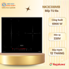 NK3C08MB - Bếp 3 Lò Điện Từ Nagakawa UltraSlim NK3C08MB