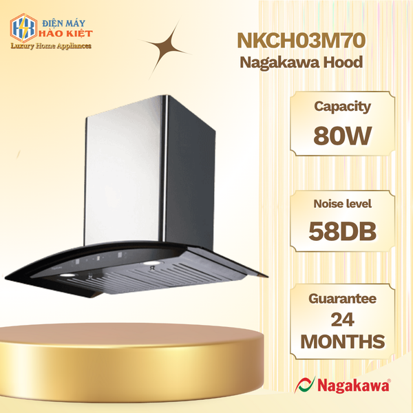 NKCH03M70 - Hút Mùi Cao Cấp Nagakawa NKCH03M70