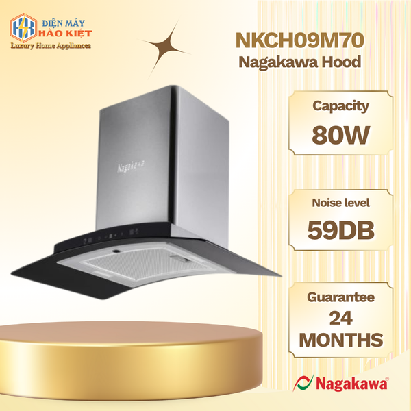 NKCH09M70 - Hút Mùi Cao Cấp Nagakawa NKCH09M70