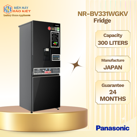 NR-BV331WGKV - Tủ Lạnh Panasonic Inverter 300 Lít