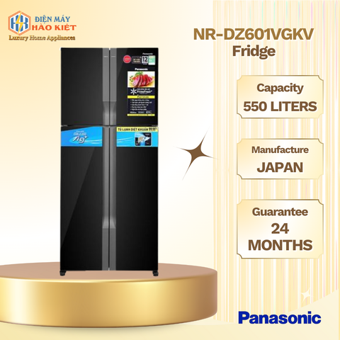 NR-DZ601VGKV - Tủ Lạnh Panasonic Inverter 550 Lít Multi Door