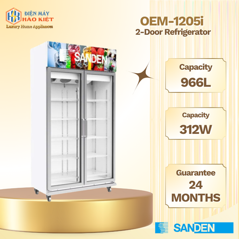 OEM-1205i - Tủ Mát 996L 2 Cánh
