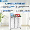 OEM-1805i - Tủ Mát 1526L 3 Cánh