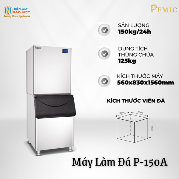 P-150A - Máy Làm Đá P-150A
