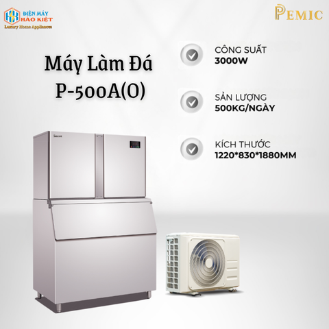 P-500A(O) - Máy Làm Đá P-500A(O)
