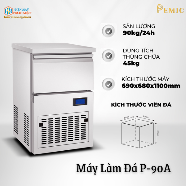 P-90A - Máy Làm Đá P-90A