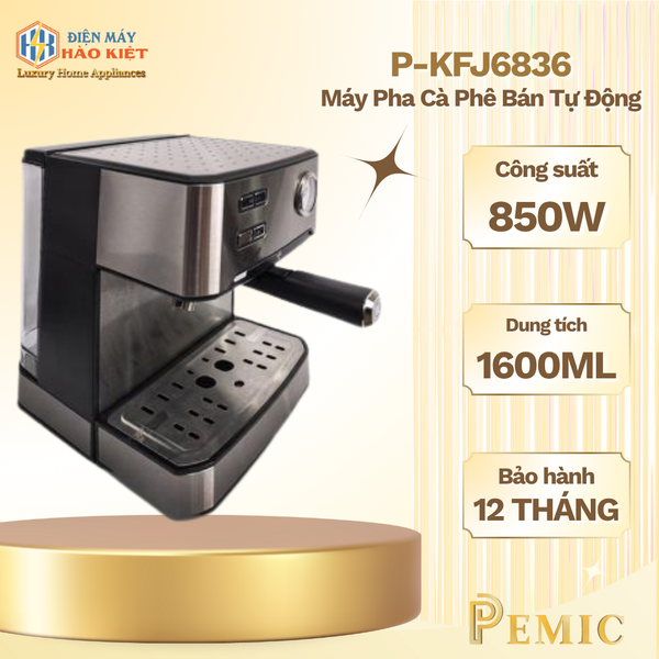 P-KFJ6836 - Máy Pha Cà Phê Bán Tự Động P-KFJ6836
