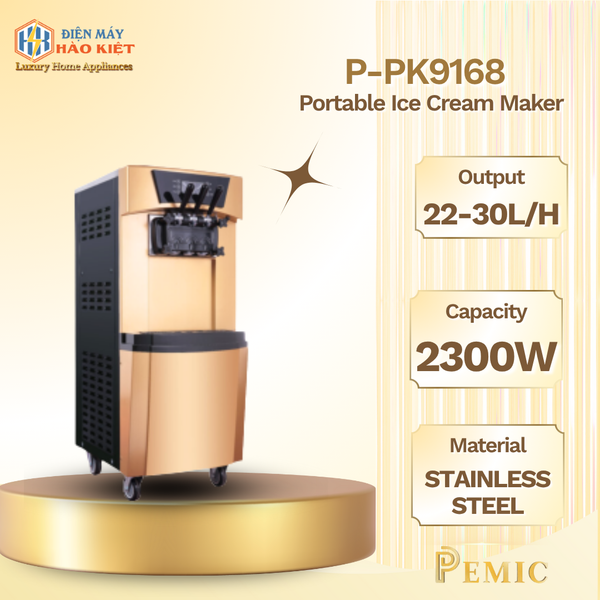 P-PK9168 - Máy làm Kem Di Động P-EMIC P-PK9168