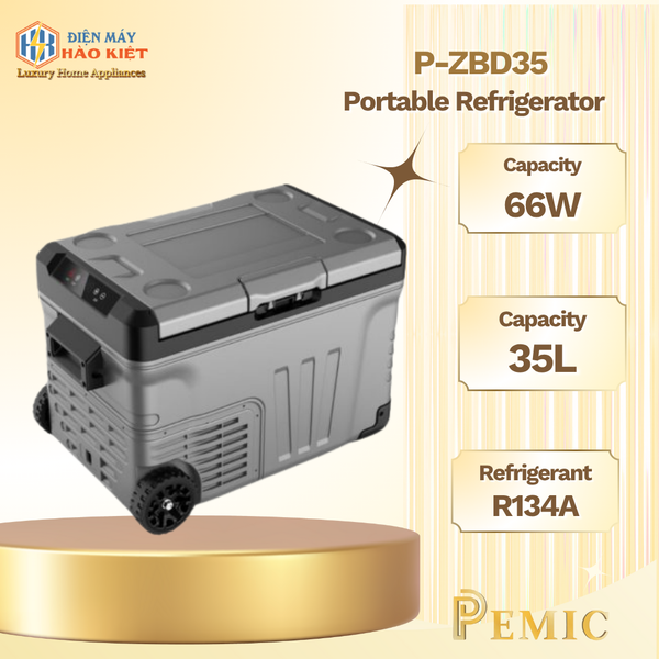 P-ZBD35 - Tủ Lạnh Di Động P-EMIC P-ZBD35