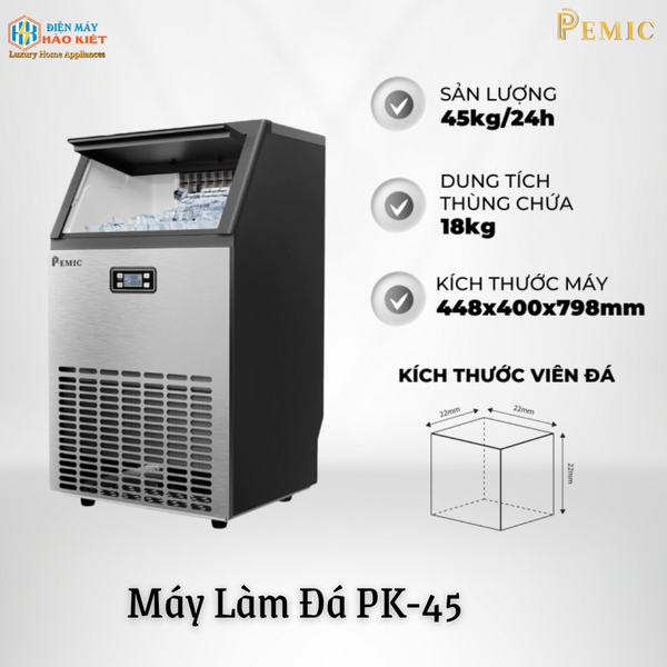 PK-45 - Máy Làm Đá PK-45