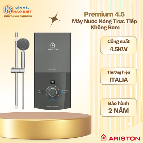 Premium 4.5 - Máy Nước Nóng Trực Tiếp Premium 4.5 - Không Bơm