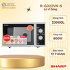 R-G322VN-S - Lò Vi Sóng Có Nướng Sharp 23 Lít