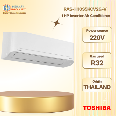 RAS-H10S5KCV2G-V - Máy Lạnh Toshiba Inverter 1 HP