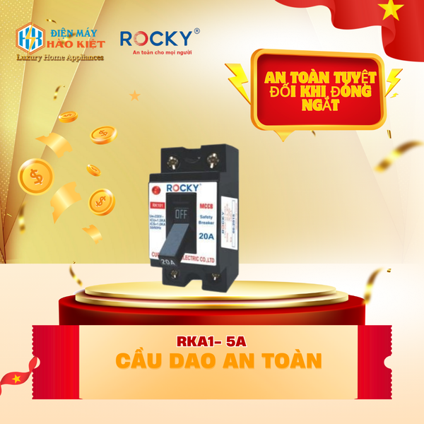 RKA1- 5A - Cầu Dao An Toàn