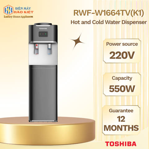 RWF-W1664TV(K1) - Máy Nước Nóng Lạnh Úp Bình Toshiba