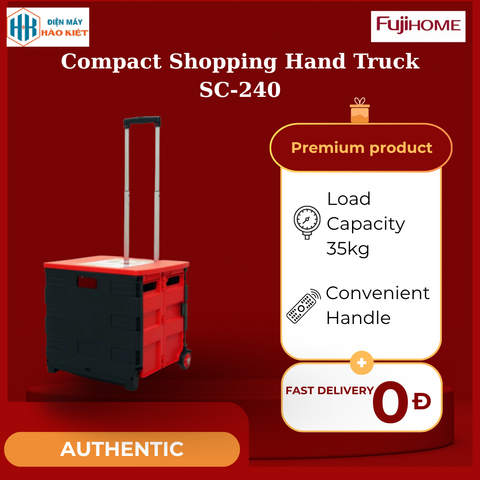 SC-240 -  Xe Kéo Hàng Đi Chợ Rút Gọn Fujihome