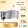 SCC-1803 - Bàn Mát Inox 530L