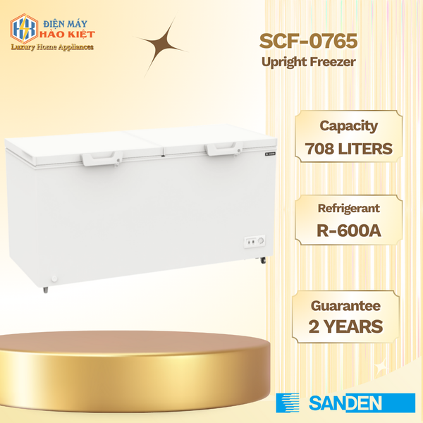 SCF-0765 - Tủ Đông 708L 2 Cánh
