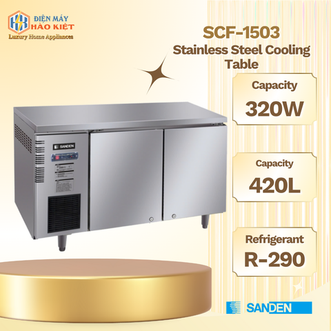 SCF-1503 - Bàn Đông Inox 420L