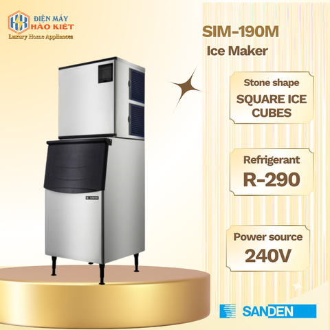 SIM-190M - Máy Làm Đá Viên 190Kg/24h