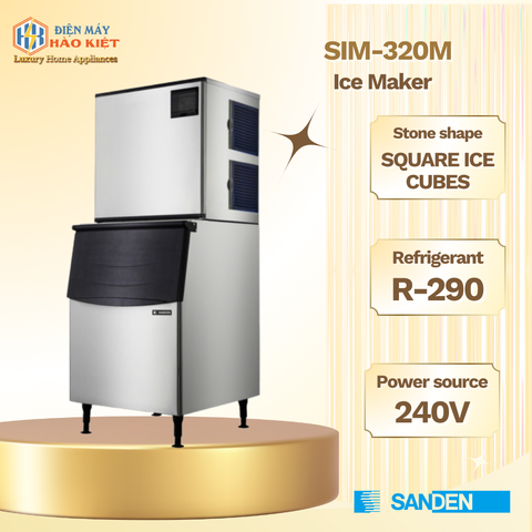 SIM-320M - Máy Làm Đá Viên 300Kg/24h