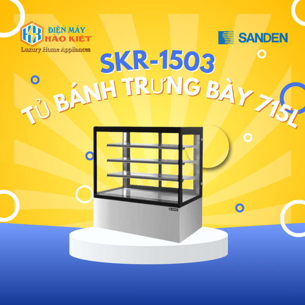 SKR-1503 - Tủ Bánh Trưng Bày 715L