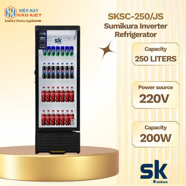 SKSC-250/JS - Tủ mát Sumikura