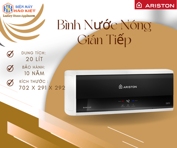 SL3 20 R VN - Bình Nước Nóng Gián Tiếp Slim3 20 R VN