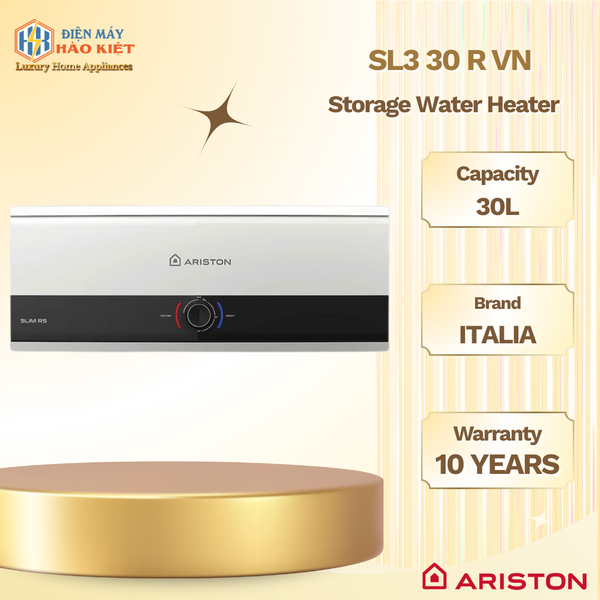SL3 30 R VN - Bình Nước Nóng Gián Tiếp Slim3 30 R VN