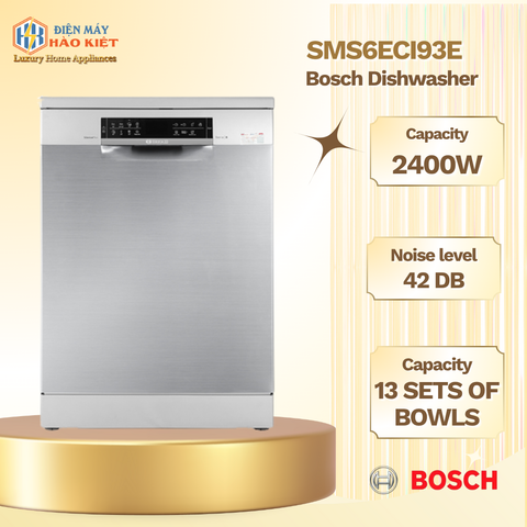 SMS6ECI93E - Máy Rửa Chén Bosch _13 Bộ - Series 6