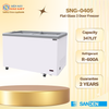 SNG-0405 - Tủ Đông 347L 2 Cửa Kính Phẳng