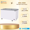 SNG-0605 - Tủ Đông 505L 2 Cửa Cánh Phẳng