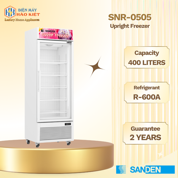 SNR-0505 - Tủ Đông Đứng 400L