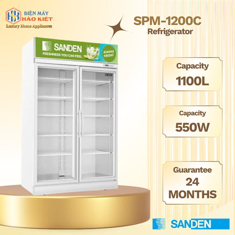 SPM-1200C - Tủ Mát 1100L 2 Cánh