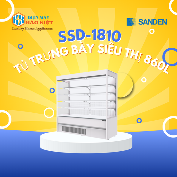 SSD-1810 - Tủ Trưng Bày Siêu Thị 860L