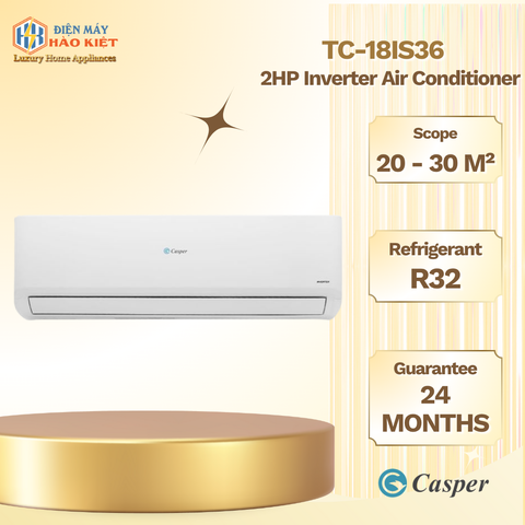 TC-18IS36 -  Máy lạnh Casper Inverter 2 HP