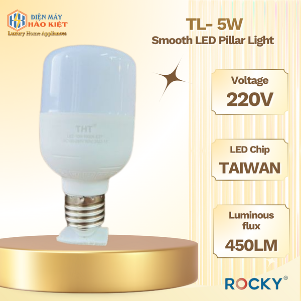 TL- 5W - ĐÈN LED TRỤ TRƠN