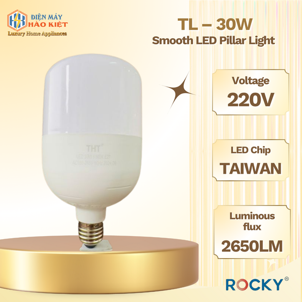 TL – 30W - ĐÈN LED TRỤ TRƠN