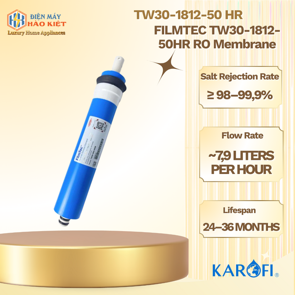 Màng RO TW30 1812-50 HR FILMTEC