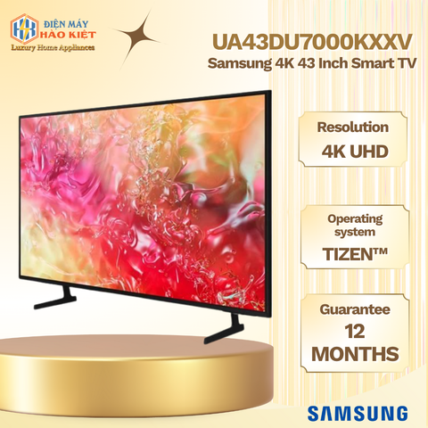 UA43DU7000KXXV_Smart Tivi Samsung 4K 43 Inch