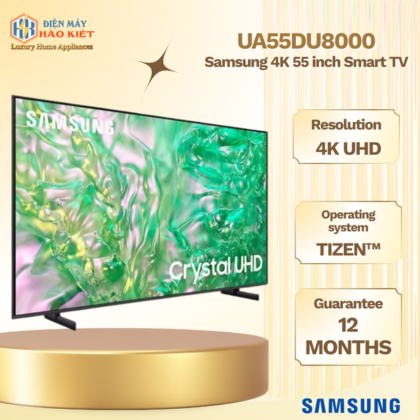 UA55DU8000 - Smart Tivi Samsung 4K 55 inch