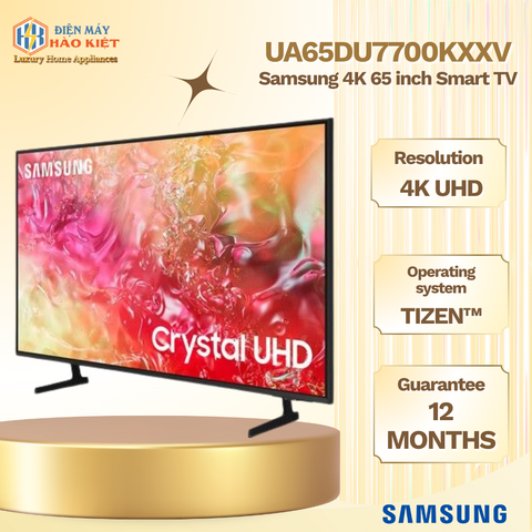 UA65DU7700KXXV - Smart Tivi Samsung 4K 65 inch