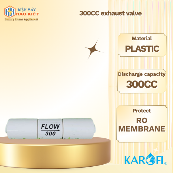 Van xả thải 300CC