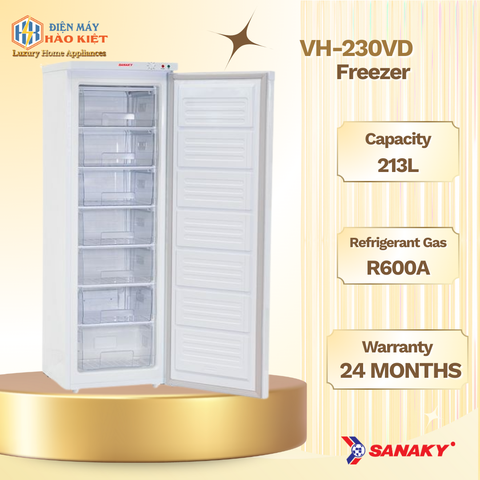 VH-230VD - Tủ đông Sanaky _ 213 lít