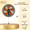 VY627890 - Quạt Treo Asiavina Turbo X Đen