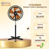VY629890 - Quạt Đứng Asiavina Turbo X Đen