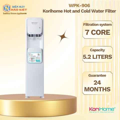 WPK-906 - Máy Lọc Nước Nóng Lạnh Korihome