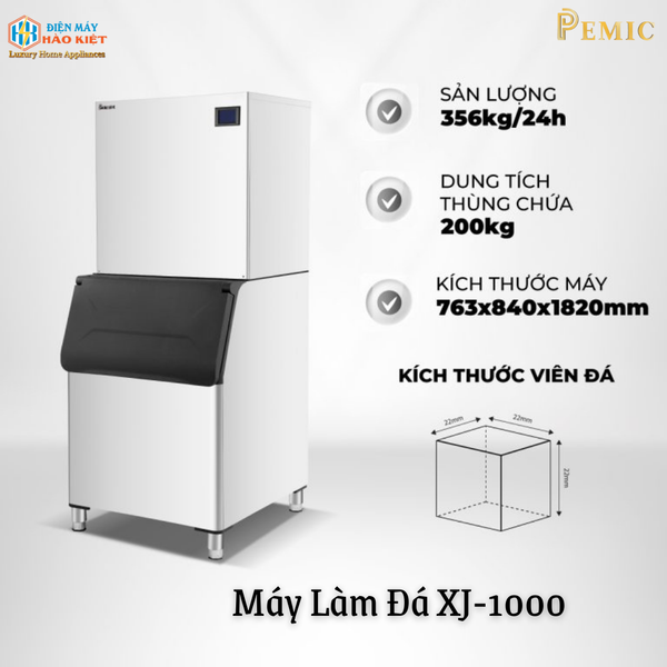 XJ-1000 - Máy Làm Đá XJ-1000