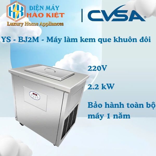 YS-BJ2M - Máy làm kem que khuôn đôi